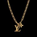 Louis Vuitton Razor Blade Pendant Necklace - Brass Pendant Necklace,  Necklaces - LOU780292