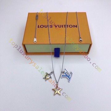 Louis Vuitton LV Aquatics Necklace, Silver, One Size