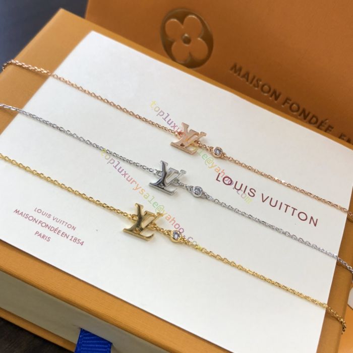 Louis Vuitton Idylle Blossom 18k Gold Chain Bracelet