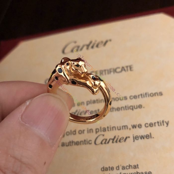 Cartier leopard outlet ring price